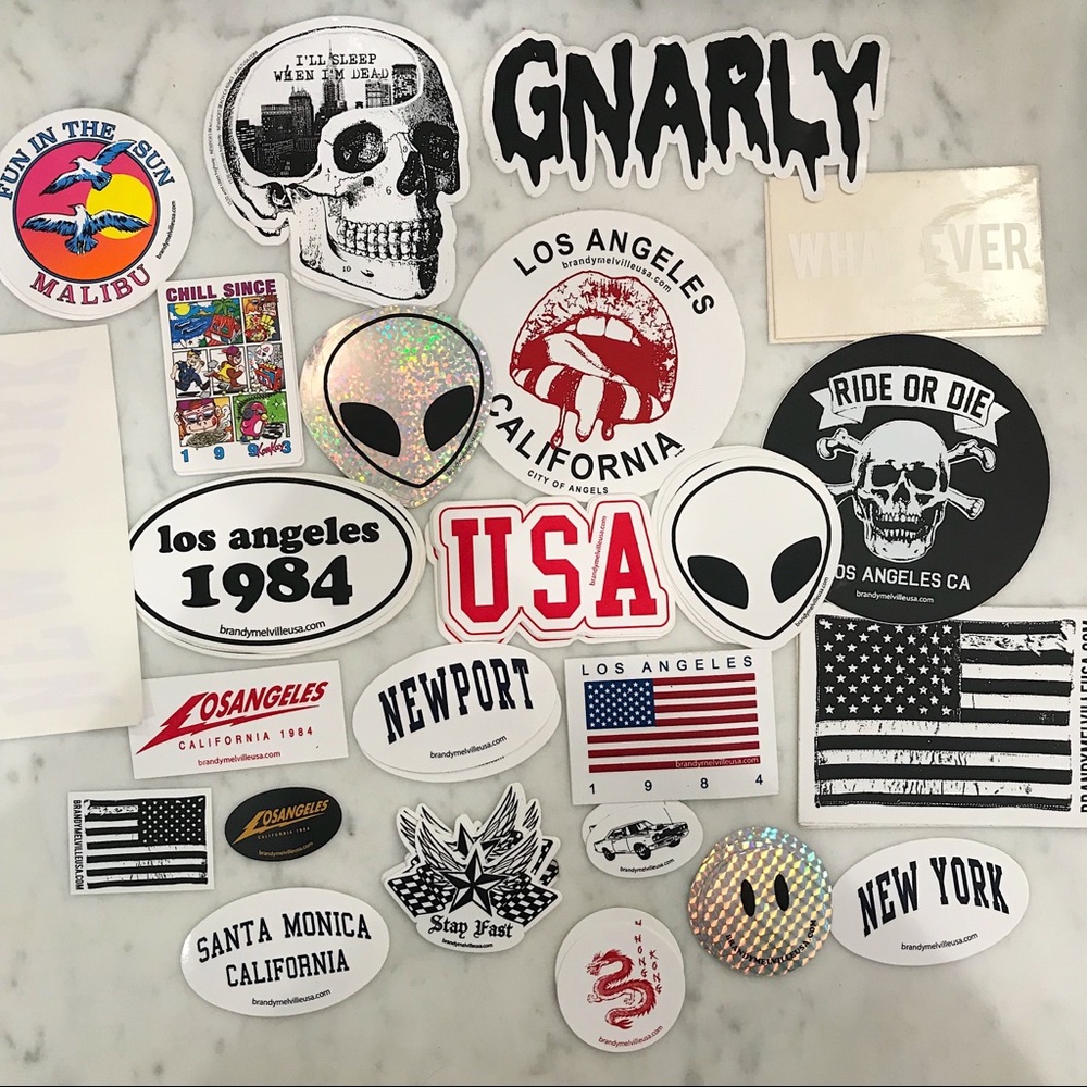 FREE BRANDY STICKERS!